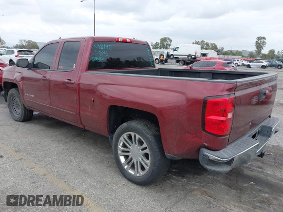 2015 Chevrolet Silverado 1500 LT with VIN 1GCRCRECXFZ238190, listed as a IAAI auction lot 42056318 with 102,040 mi miles. Bid and sale history available at carsss.com. Image 3.