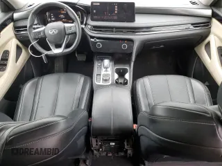 2023 Infiniti QX60 Luxe z VIN 5N1DL1FR8PC371108, wystawiony jako Copart lot #58735525 z przebiegiem 10 732 mil mil oraz Czysty tytuł • Clean title. Historia ofert i sprzedaży dostępna na DreamBid. Obrazek 8.