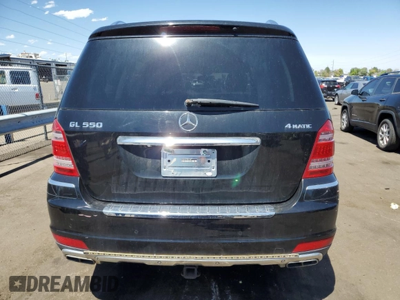 2010 Mercedes-Benz GL-Class GL 550 with VIN 4JGBF8GE1AA561709, listed as a Copart auction lot 65414554 with 156,777 mi miles and Salvage Title. Bid and sale history available at carsss.com. Image 6.