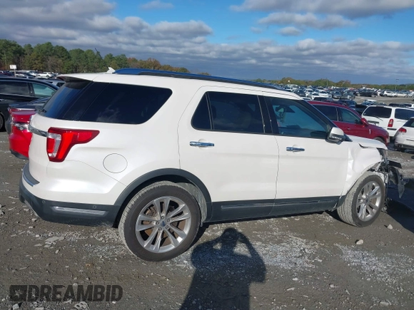2019 Ford Explorer Limited z VIN 1FM5K7F82KGA03297, wystawiony jako IAAI lot #40847611 z przebiegiem 104 904 mil mil oraz . Historia ofert i sprzedaży dostępna na DreamBid. Obrazek 13.
