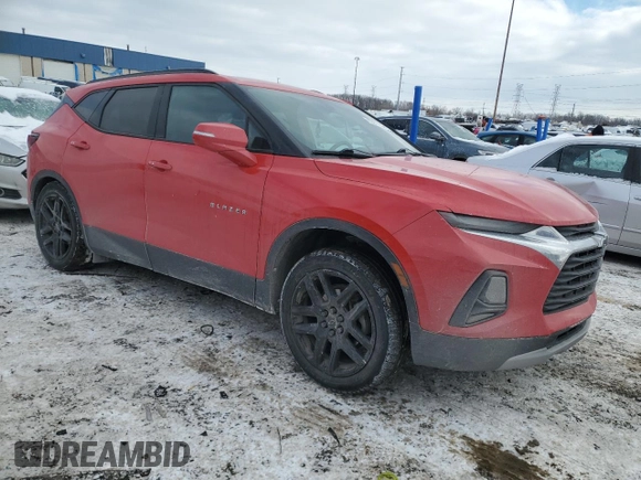 2019 Chevrolet Blazer z VIN 3GNKBCRS2KS697859, wystawiony jako Copart lot #42671545 z przebiegiem 130 279 mil mil oraz Szkoda całkowita • Salvage title. Historia ofert i sprzedaży dostępna na DreamBid. Obrazek 4.