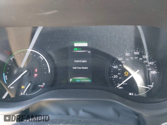 2021 Toyota Sienna LE with VIN 5TDKSKFC4MS004345, listed as a IAAI auction lot 42145140 with 103,544 mi miles and . Bid and sale history available at DreamBid. Image 7.
