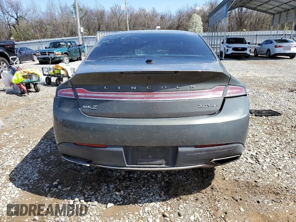 2017 Lincoln MKZ Reserve with VIN 3LN6L5F91HR639287, listed as a Copart auction lot 48975645 with Not provided miles and Salvage title. Bid and sale history available at DreamBid. Image 6.
