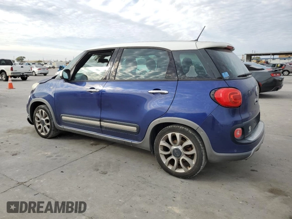 2015 FIAT 500L Urbana Trekking with VIN ZFBCFADH5FZ033732, listed as a Copart auction lot 82686434 with 90,690 mi miles and Clean Title. Bid and sale history available at carsss.com. Image 2.