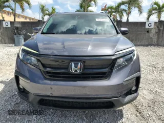 2021 Honda Pilot Special Edition with VIN 5FNYF5H21MB037702, listed as a Copart auction lot 54439445 with 55,410 mi miles and Salvage Title. Bid and sale history available at DreamBid. Image 5.