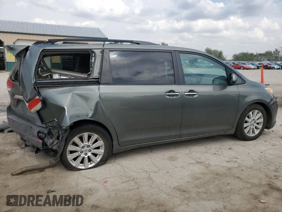 2011 Toyota Sienna XLE AAS z VIN 5TDYK3DC9BS046073, wystawiony jako Copart lot #57030305 z przebiegiem 246 956 mil mil oraz Szkoda całkowita • Salvage title. Historia ofert i sprzedaży dostępna na DreamBid. Obrazek 3.