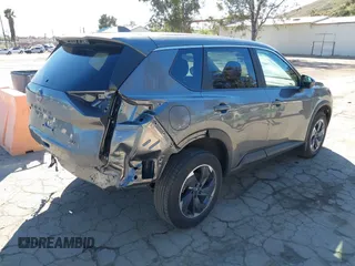2024 Nissan Rogue SV with VIN 5N1BT3BAXRC734515, listed as a IAAI auction lot 41865245 with 8,894 mi miles and . Bid and sale history available at carsss.com. Image 4.