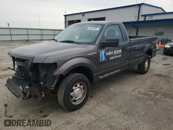 2013 Ford F-150 XL with VIN 1FTMF1EM7DKG42811, listed as a Copart auction lot 58359895 with 133,518 mi miles and Clean title. Bid and sale history available at DreamBid. Image 1.