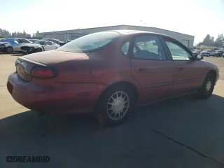 1998 Ford Taurus SE Comfort with VIN 1FAFP53S5WG196393, listed as a Copart auction lot 42568505 with 165,806 mi miles and Salvage Title. Bid and sale history available at carsss.com. Image 3.