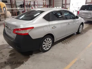 2013 Nissan Sentra SV with VIN 1N4AB7AP8DN903126, listed as a IAAI auction lot 42084316 with 165,179 mi miles. Bid and sale history available at carsss.com. Image 4.
