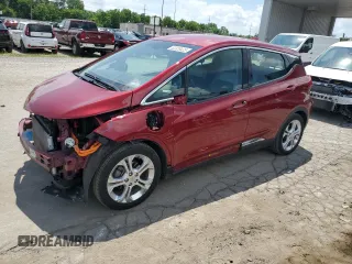 2020 Chevrolet Bolt EV LT with VIN 1G1FY6S00L4145872, listed as a Copart auction lot 62329425 with 42,918 mi miles and Salvage title. Bid and sale history available at DreamBid. Image 1.
