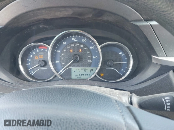 2016 Toyota Corolla L with VIN 2T1BURHE1GC505630, listed as a IAAI auction lot 42056181 with 134,147 mi miles and . Bid and sale history available at DreamBid. Image 7.