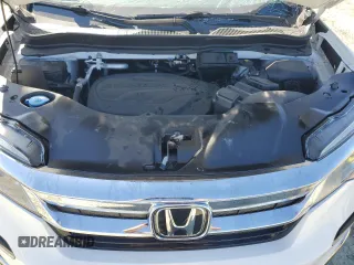 2021 Honda Pilot Touring 8-Passenger with VIN 5FNYF5H91MB015535, listed as a Copart auction lot 46845565 with 36,233 mi miles and Salvage Title. Bid and sale history available at DreamBid. Image 12.