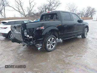 2019 Ford F-150 XL with VIN 1FTEW1CPXKKD88784, listed as a IAAI auction lot 41229831 with 83,384 mi miles and . Bid and sale history available at carsss.com. Image 4.