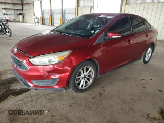 2015 Ford Focus SE with VIN 1FADP3F2XFL342222, listed as a Copart auction lot 48986705 with 138,049 mi miles and Salvage Title. Bid and sale history available at carsss.com. Image 1.