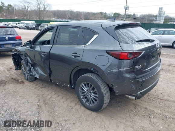 2021 Mazda CX-5 Touring with VIN JM3KFBCM8M0492145, listed as a IAAI auction lot 39077248 with 20,408 mi miles. Bid and sale history available at carsss.com. Image 3.