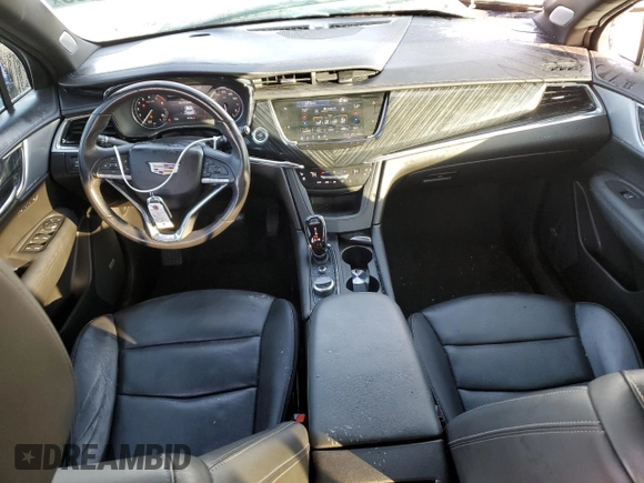 2023 Cadillac XT6 FWD Premium Luxury z VIN 1GYKPCRS6PZ127331, wystawiony jako Copart lot #88802755 z przebiegiem 47 796 mil mil oraz Szkoda całkowita • Salvage title. Historia ofert i sprzedaży dostępna na DreamBid. Obrazek 8.