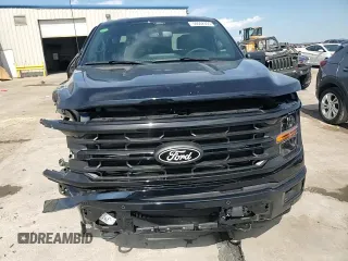2024 Ford F-150 XLT with VIN 1FTFW3L53RFA12817, listed as a Copart auction lot 50552355 with 5,007 mi miles and Salvage Title. Bid and sale history available at carsss.com. Image 14.