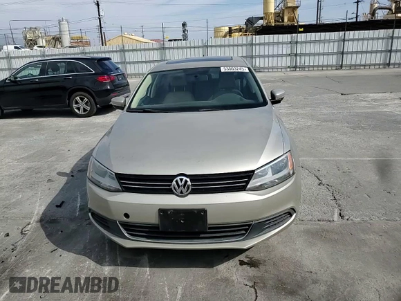 2014 Volkswagen Jetta Sedan SE w/Connectivity/Sunroof PZEV with VIN 3VWD17AJ0EM325358, listed as a Copart auction lot 53003245 with 25,440 mi miles and Salvage Title. Bid and sale history available at carsss.com. Image 11.