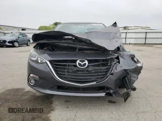 2016 Mazda 3 S Touring with VIN JM1BM1M3XG1299797, listed as a Copart auction lot 54344485 with Not provided miles and Salvage title. Bid and sale history available at DreamBid. Image 5.