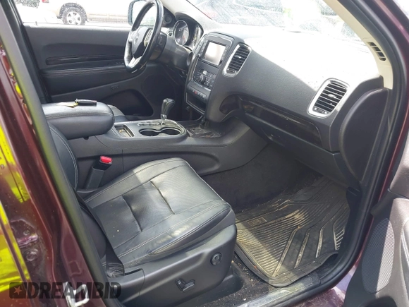 2012 Dodge Durango Citadel with VIN 1C4RDHEG0CC247392, listed as a IAAI auction lot 41999685 with 125,901 mi miles and . Bid and sale history available at DreamBid. Image 5.