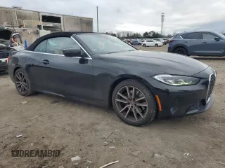 2021 BMW 4 Series 430i with VIN WBA23AT04MCG07881, listed as a Copart auction lot 85674914 with 20,812 mi miles and Salvage title. Bid and sale history available at DreamBid. Image 4.