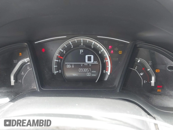 2017 Honda Civic LX with VIN 2HGFC2F56HH502259, listed as a IAAI auction lot 42057109 with 93,857 mi miles and . Bid and sale history available at DreamBid. Image 7.