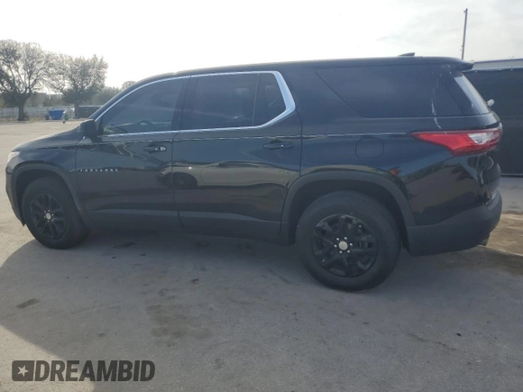 2021 Chevrolet Traverse LS with VIN 1GNERLKW3MJ181472, listed as a Copart auction lot 43199495 with Not Provided miles and Clean Title. Bid and sale history available at carsss.com. Image 2.