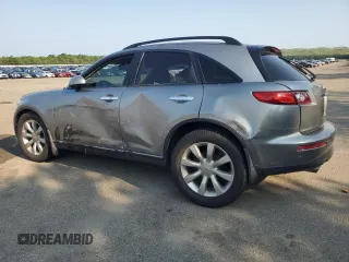 2003 Infiniti FX o Options with VIN JNRAS08U03X000758, listed as a Copart auction lot 65200764 with Not Provided miles and Salvage Title. Bid and sale history available at DreamBid. Image 2.