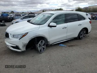 2018 Acura MDX z VIN 5J8YD3H37JL002949, wystawiony jako Copart lot #48994785 z przebiegiem 69 438 mil mil oraz Szkoda całkowita • Salvage title. Historia ofert i sprzedaży dostępna na DreamBid. Obrazek 1.