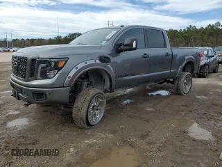 2019 Nissan Titan XD SV with VIN 1N6BA1F45KN507999, listed as a Copart auction lot 43482585 with 134,113 mi miles and Clean Title. Bid and sale history available at carsss.com. Image 1.