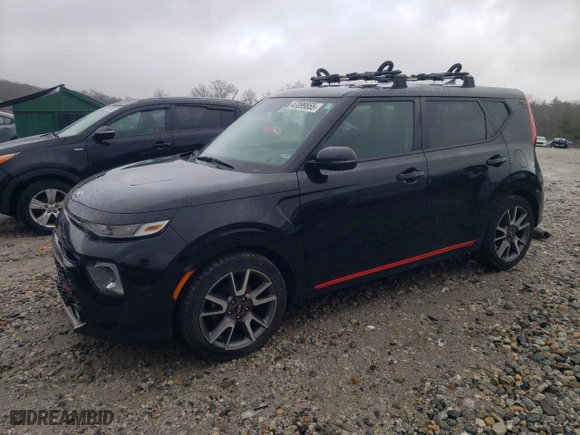 2020 Kia Soul GT-Line with VIN KNDJ63AU8L7030333, listed as a Copart auction lot 47099855 with 81,354 mi miles and Salvage Title. Bid and sale history available at carsss.com. Image 1.