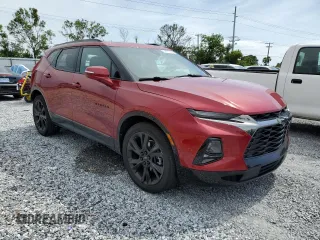 2021 Chevrolet Blazer RS with VIN 3GNKBKRS5MS577440, listed as a Copart auction lot 64374265 with 45,021 mi miles and Non repairable. Bid and sale history available at DreamBid. Image 4.