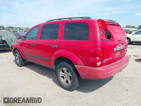 2006 Dodge Durango SLT with VIN 1D4HD48N76F149190, listed as a IAAI auction lot 41994312 with 239,478 mi miles. Bid and sale history available at carsss.com. Image 3.