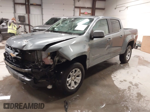 2022 Chevrolet Colorado 2WD LT with VIN 1GCGSCEN7N1251047, listed as a IAAI auction lot 41237551 with 48,815 mi miles and . Bid and sale history available at DreamBid. Image 17.
