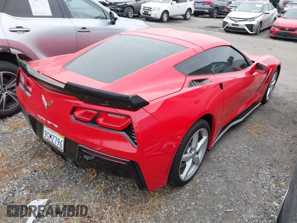 2015 Chevrolet Corvette 1LT z VIN 1G1YA2D77F5122992, wystawiony jako IAAI lot #42386670 z przebiegiem 59 722 mil mil oraz . Historia ofert i sprzedaży dostępna na DreamBid. Obrazek 4.