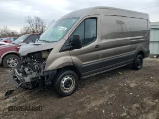 2019 Ford Transit with VIN 1FTYR2CG8KKA39388, listed as a Copart auction lot 47195735 with 74,793 mi miles and Salvage Title. Bid and sale history available at carsss.com. Image 1.