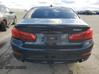 2019 BMW 5 Series 530i with VIN WBAJA5C59KWA58193, listed as a Copart auction lot 44623275 with 115,573 mi miles and Salvage Title. Bid and sale history available at DreamBid. Image 6.