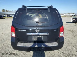 2008 Nissan Pathfinder S with VIN 5N1AR18U58C643909, listed as a Copart auction lot 47435565 with 210,390 mi miles and Salvage Title. Bid and sale history available at carsss.com. Image 6.