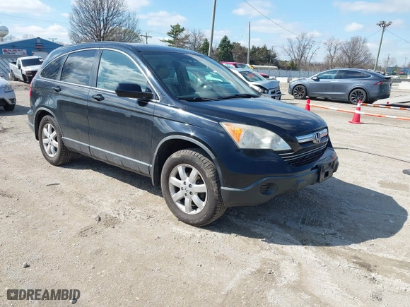 2007 Honda CR-V EX-L with VIN JHLRE38737C019763, listed as a IAAI auction lot 41933749 with 208,901 mi miles. Bid and sale history available at carsss.com. Image 1.