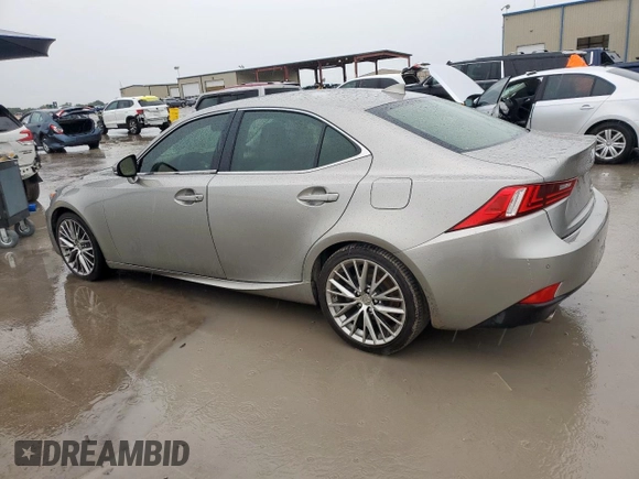 2016 Lexus IS 200t with VIN JTHBA1D22G5027509, listed as a Copart auction lot 60211255 with 59,309 mi miles and Salvage title. Bid and sale history available at DreamBid. Image 2.