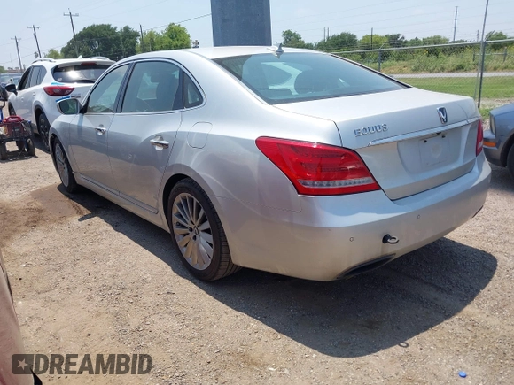 2014 Hyundai Equus Signature with VIN KMHGH4JH8EU080873, listed as a IAAI auction lot 42116898 with Not Provided miles and . Bid and sale history available at DreamBid. Image 3.