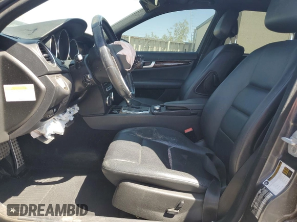 2014 Mercedes-Benz C 250 Sport with VIN WDDGF4HB4EG245317, listed as a Copart auction lot 54272695 with 121,599 mi miles and Salvage title. Bid and sale history available at DreamBid. Image 7.