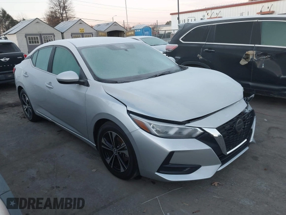 2021 Nissan Sentra SV with VIN 3N1AB8CV0MY293384, listed as a IAAI auction lot 41096159 with 53,916 mi miles and . Bid and sale history available at DreamBid. Image 13.
