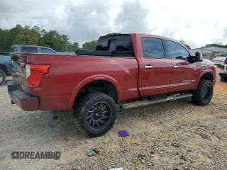 2016 Nissan Titan Platinum Reserve with VIN 1N6BA1F44GN504003, listed as a Copart auction lot 53953375 with Not provided miles and Non repairable. Bid and sale history available at DreamBid. Image 3.