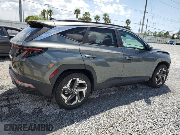 2022 Hyundai Tucson SEL with VIN 5NMJF3AE3NH067374, listed as a Copart auction lot 52634085 with 25,378 mi miles and Salvage Title. Bid and sale history available at DreamBid. Image 3.