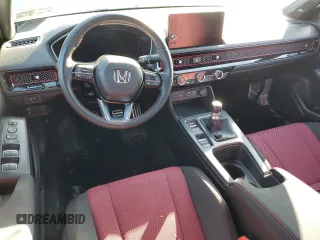 2024 Honda Civic Si z VIN 2HGFE1E52RH473110, wystawiony jako Copart lot #55385125 z przebiegiem Nie podano mil oraz Szkody całkowita. Historia ofert i sprzedaży dostępna na DreamBid. Obrazek 8.