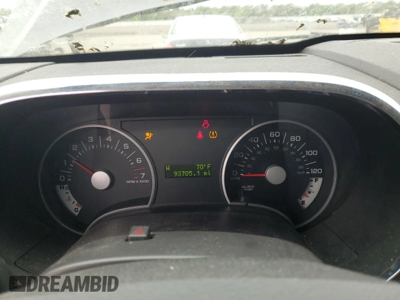 2010 Ford Explorer XLT with VIN 1FMEU7DE1AUA20546, listed as a Copart auction lot 61178945 with 93,705 mi miles and Salvage title. Bid and sale history available at DreamBid. Image 9.