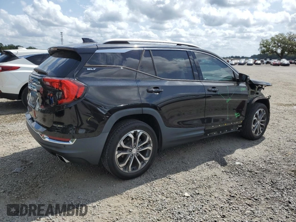 2019 GMC Terrain SLT z VIN 3GKALPEX4KL265511, wystawiony jako Copart lot #55460925 z przebiegiem 57 426 mil mil oraz Szkoda całkowita • Salvage title. Historia ofert i sprzedaży dostępna na DreamBid. Obrazek 3.