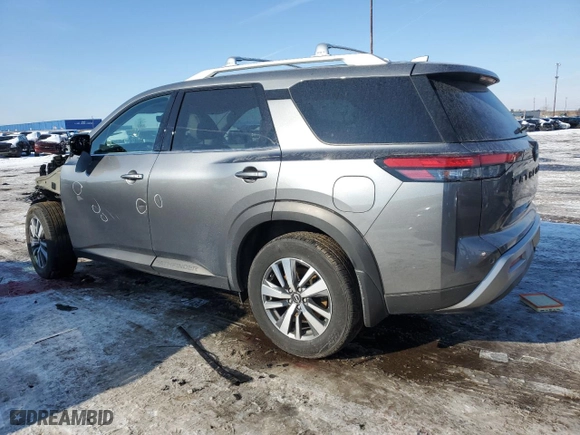 2024 Nissan Pathfinder SL with VIN 5N1DR3CC7RC204154, listed as a Copart auction lot 89201325 with 16,851 mi miles and Non Repairable. Bid and sale history available at carsss.com. Image 2.